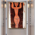 Standing Caryatid Amedeo Clemente Modigliani Nude Expressionism Reproduction Portrait Painting Canvas Print for Room Wall Adornment