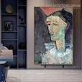 Pierrot Amedeo Clemente Modigliani Figure Expressionism Reproduction Artwork Photo Canvas Print for Room Wall Ornament
