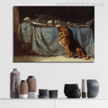 Requiescat Animal Mix Artists Painting Canvas Print for Wall Decor