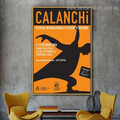 Calanchi Vintage Advertisement Poster Portrait Picture Canvas Print for Room Wall Decoration