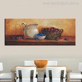 Jug Vintage Food and Beverages Canvas Artwork Picture Print for Dining Room Wall Garnish