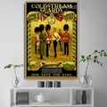 His Majesty's Coldstream Guards Figure Landscape Advertisement Poster Portrait Painting Canvas Print for Room Wall Décor