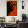 Egypt for Winter Sunshine Landscape Retro Advertisement Poster Portrait Painting Canvas Print for Room Wall Décor