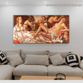 Venus and Mars Sandro Botticelli Botanical Figure Early Renaissance Reproduction Artwork Image Canvas Print for Room Wall Decoration