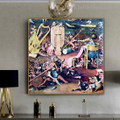 The Garden of Earthly Delights Hieronymus Bosch Figure Landscape Northern Renaissance Reproduction Artwork Image Canvas Print for Room Wall Garnish