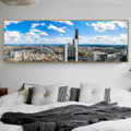Frankfurt Modern Cityscape Painting Picture Print for Room Wall Decor