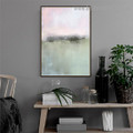 Colorful Art Abstract Vintage Framed Portrait Image Canvas Print for Room Wall Flourish