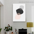 Abstract Pattern Nordic Framed Artwork Picture Canvas Print for Room Wall Flourish