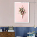 Roses Bouquet Botanical Modern Framed Artwork Picture Canvas Print for Room Wall Garniture