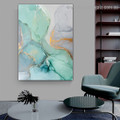 Chromatic Silica Abstract Modern Framed Artwork Image Canvas Print for Room Wall Adornment