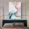 Colorific Marble Abstract Modern Framed Portrait Picture Canvas Print for Room Wall Flourish