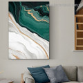 Streaks Design Marble Abstract Modern Framed Artwork Picture Canvas Print for Room Wall Flourish