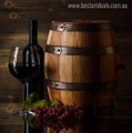 Wine Bottles Modern Food and Beverage Picture Print