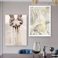 Sandy Paw Tree Abstract Figure 2 Piece Modern Framed Stretched Wall Art Photograph Canvas Print for Room Onlay