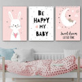 Teddy Sweet Dream Stars Modern 3 Piece Quotes Canvas Wall Outfit Art Framed Stretched Photograph Nursery Print