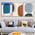 Colorific Macula Cartoons Spots Nursery Abstract Modern 3 Piece Onlay Wall Artwork Framed Stretched Photograph Canvas Print