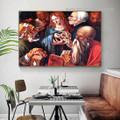 Christ among the Doctors Albrecht Durer Northern Renaissance Religious Figure Reproduction Artwork Picture Canvas Print for Room Wall Adornment