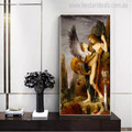 The Sphinx Gustave Moreau Mix Artists Painting Canvas Print for Home Wall Onlay