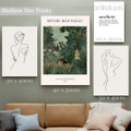 The Equatorial Jungle Scandinavian Landscape Cheap Wrapped Rolled 4 Piece Framed Wall Art Photograph Abstract Canvas Print for Room Disposition