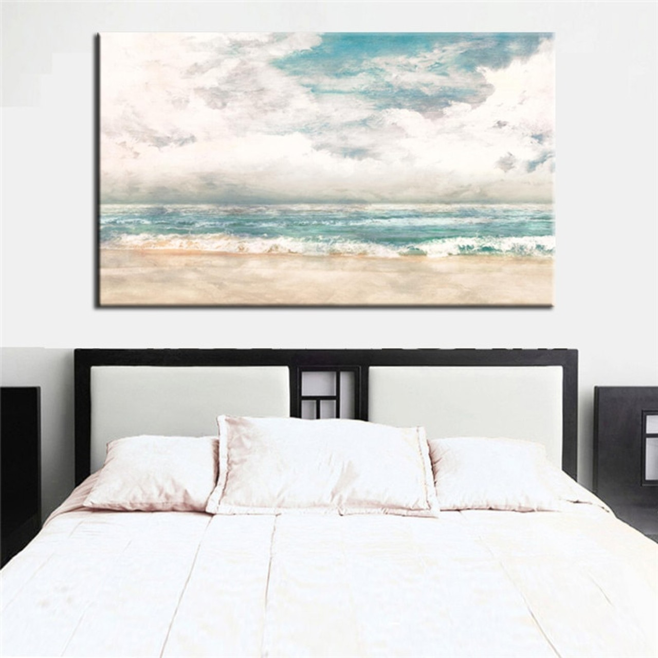 Buy Beach Surf Canvas Print Wall Art Decor
