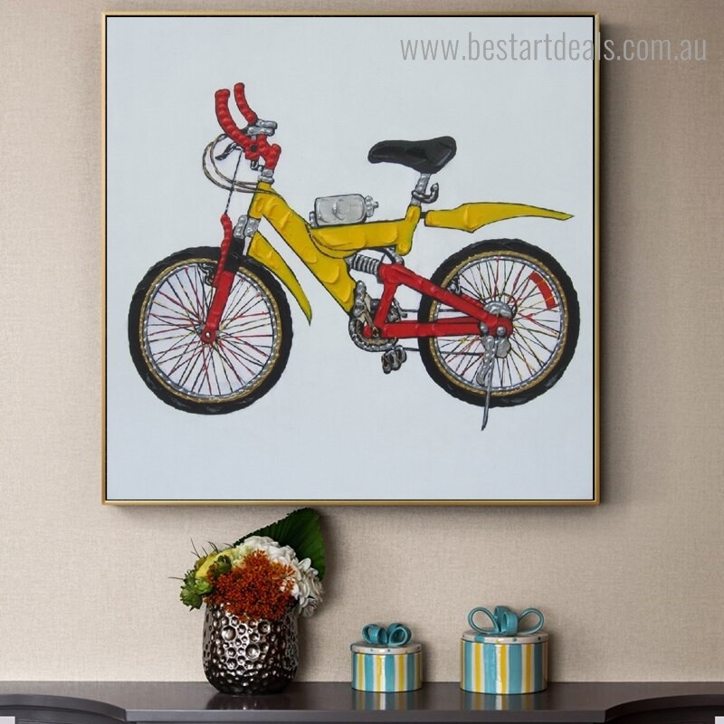 Buy Sports Bike Canvas Print Wall Art