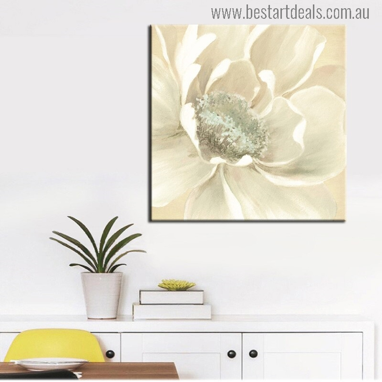 Buy Winter Blooms Canvas Print Wall Art Decor