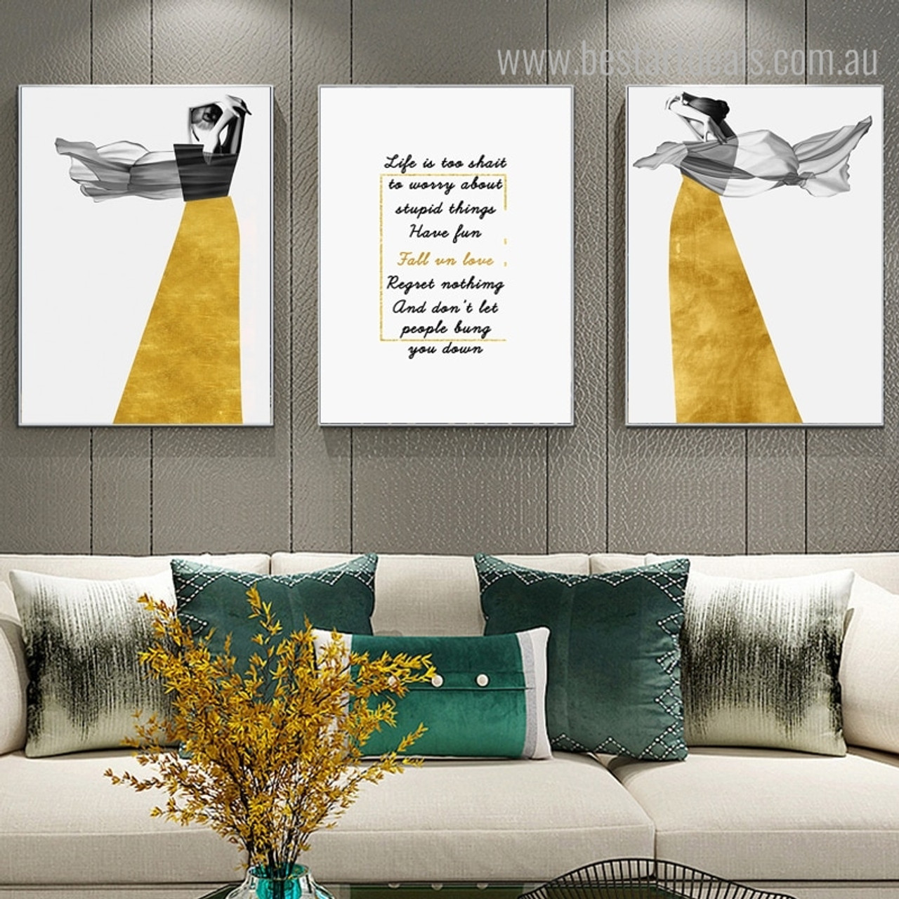 Buy Lady Life Canvas Print Wall Art Decor