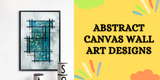 Abstract canvas wall art designs video