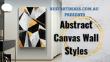 Abstract Canvas Wall Styles Video