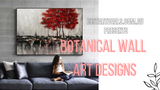 Botanical Wall Art Designs Video