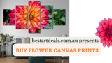 Buy Flower Canvas Prints Video