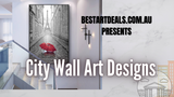 City Wall Art Designs Video