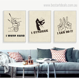 5 Cool Typography Quote Prints for Room Interiors
