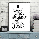 Inspirational Quote Prints Ideas For Home and Office