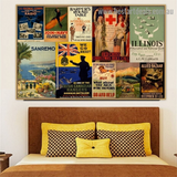 Collage Canvas Arts to Glorify Your Interior Decoration
