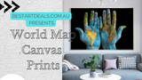 World Map Canvas Prints Video