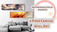 2 Piece Canvas Wall Art Video