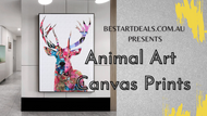 Animal Art Canvas Prints Video