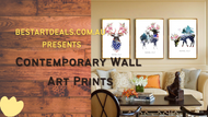 Contemporary Wall Art Prints Video