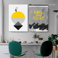 Unconventional Abstract Prints to Transform Your Home Interior