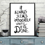 Get Inspired by Prints Containing Motivational Quotes