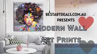 Modern Wall Art Prints Video