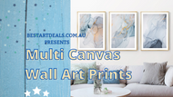 Multi Canvas Wall Art Prints Video