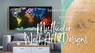 Multicolor Wall Art Designs Video for Bedroom