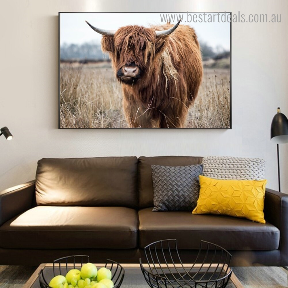 Buy Dairy Cow Canvas Print Wall Art Decor.