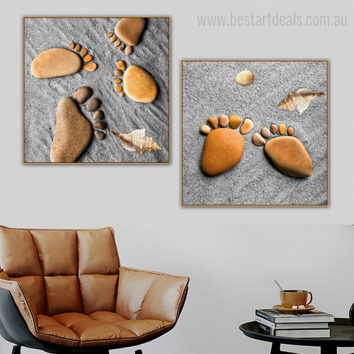 Pins Abstract Nordic Modern Framed Tableau Image Canvas Print for Lounge Room Wall Adornment