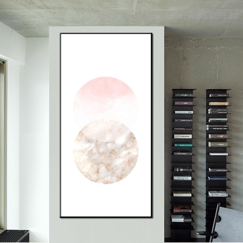 Spheric Marble Abstract Modern Framed Painting Pic Canvas Print for Room Wall Outfit