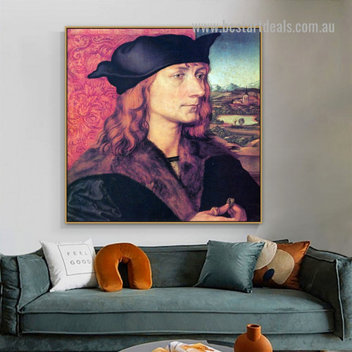 Hans Tucher Albrecht Durer Northern Renaissance Figure Reproduction Artwork Picture Canvas Print for Room Wall Adornment