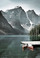 Boats Meres Nature Contemporary Framed Artwork Image Canvas Print