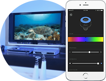iDevices Socket, led, light ring, Movie Night